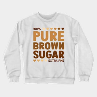 Pure Brown Sugar Extra Fine Crewneck Sweatshirt